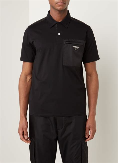 prada polo zwart